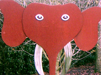 Elefant - Eisen rostig